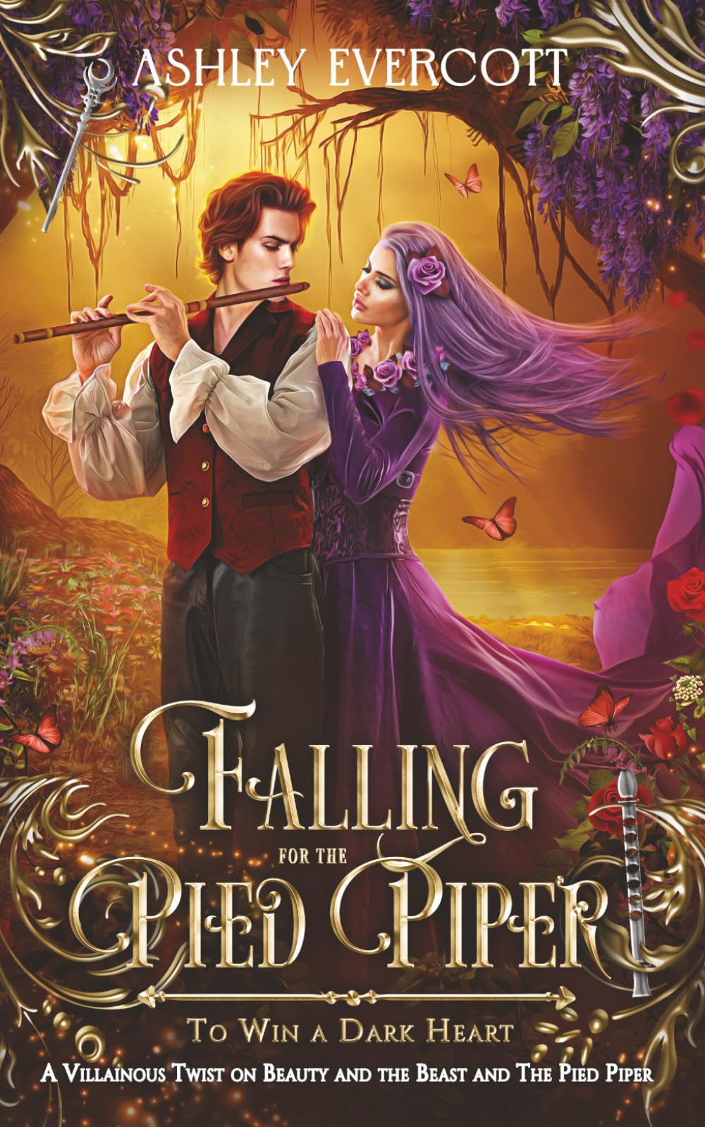 Falling for the Pied Piper: To Win a Dark Heart (A Beauty and the Beast & Pied Piper Retelling)