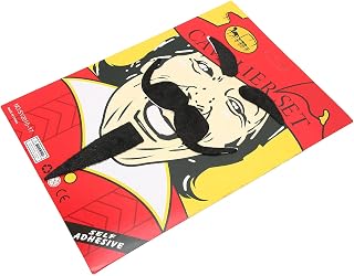 Barba Falsa, Traje Bigode Falsa Flanela Boa Aderência Novidade Fácil Remoção para Família para Festa de Máscaras