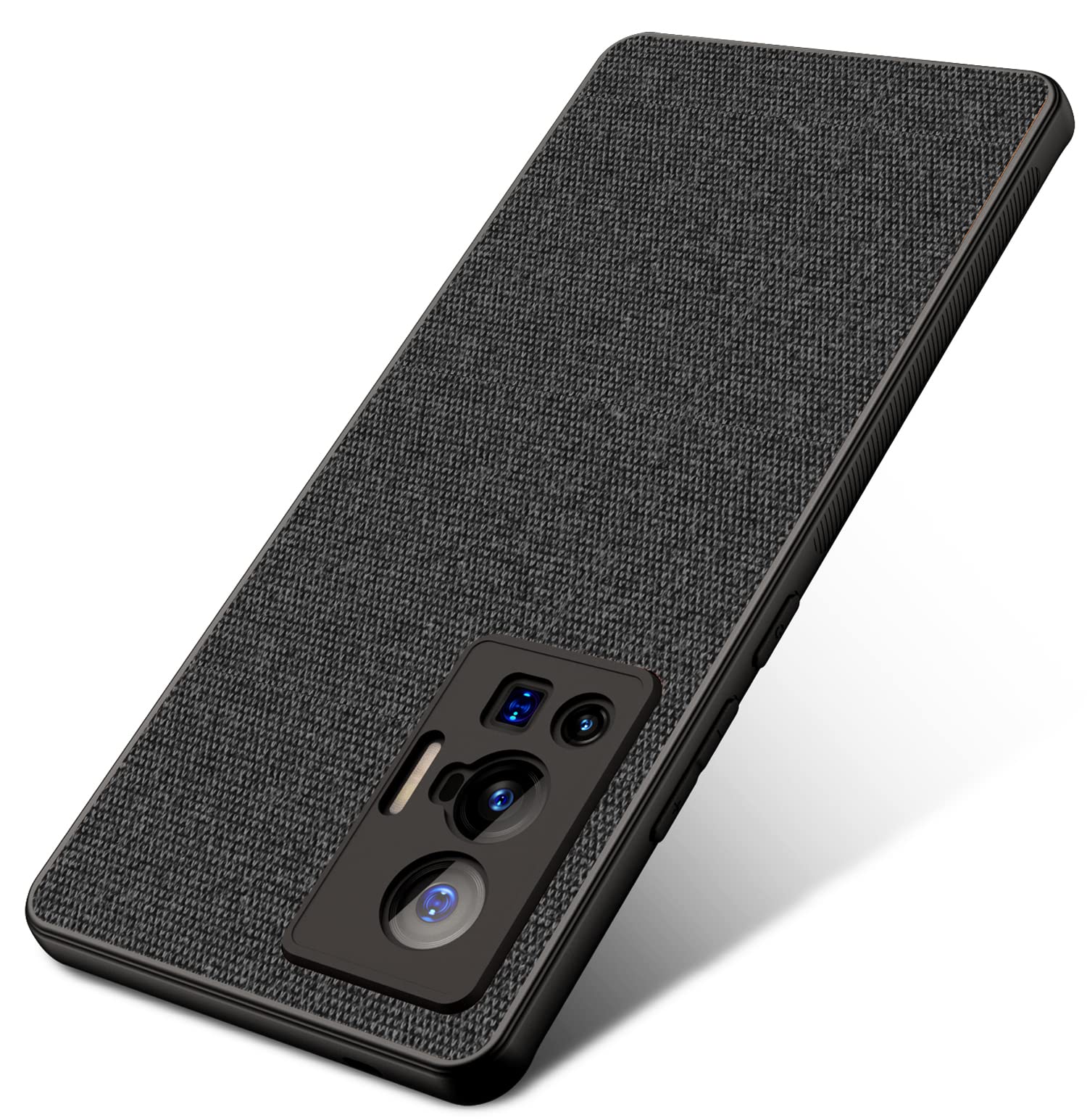 Kapa Soft Full Fabric Protective Back Case Cover for Vivo X70 PRO (Black) (B09MCYTYZF) Amazon Price History, Amazon Price Tracker