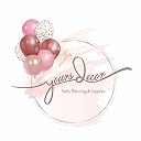 YOURS DECOR Jungle Safari Theme Party Decoration Set, 63 Pieces, Green and Gold Balloon Garland with Animal Foils and Palm Leaves gallery image