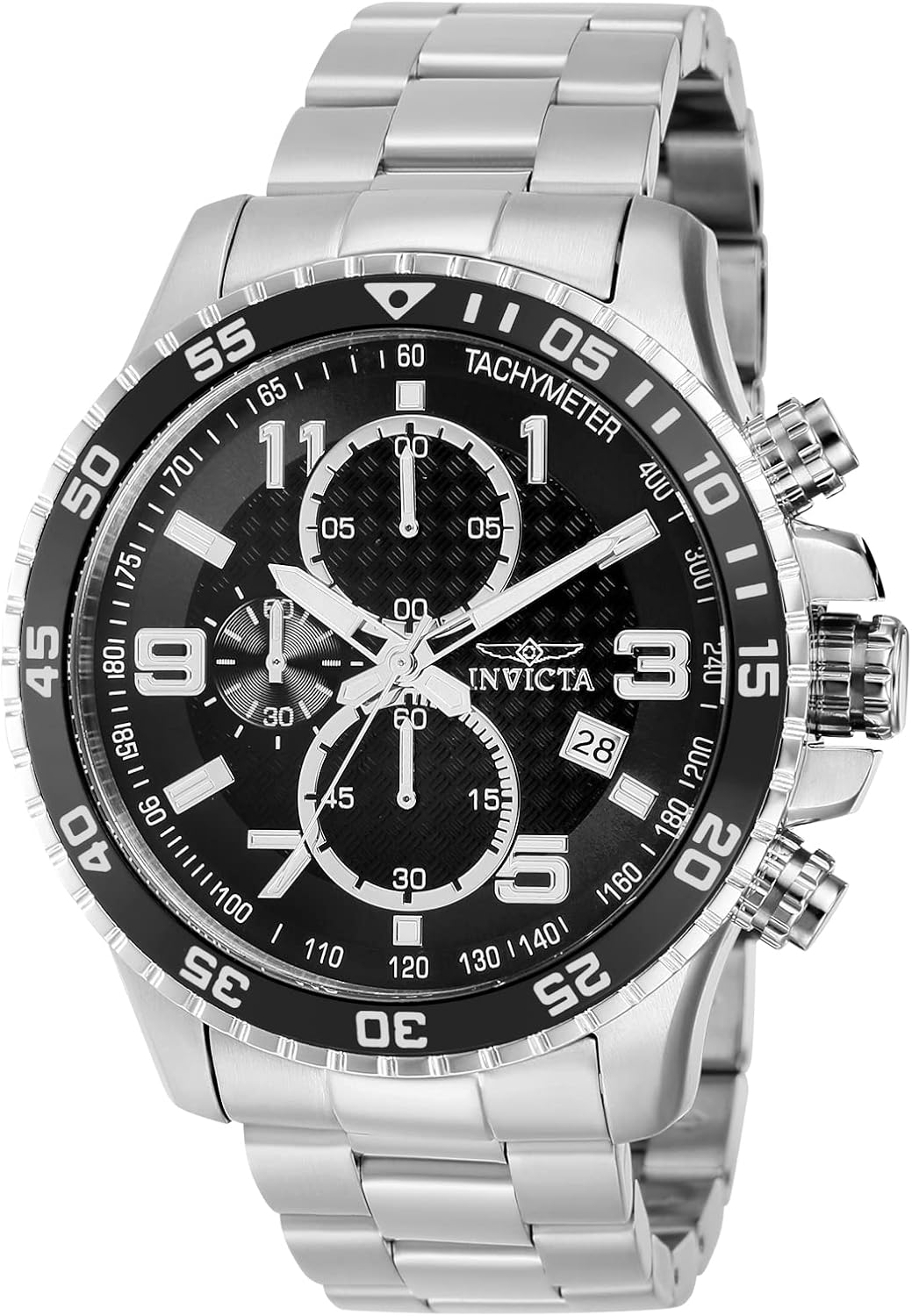 Invicta Specialty Stainless Steel Men's Quartz Watch - 45mm