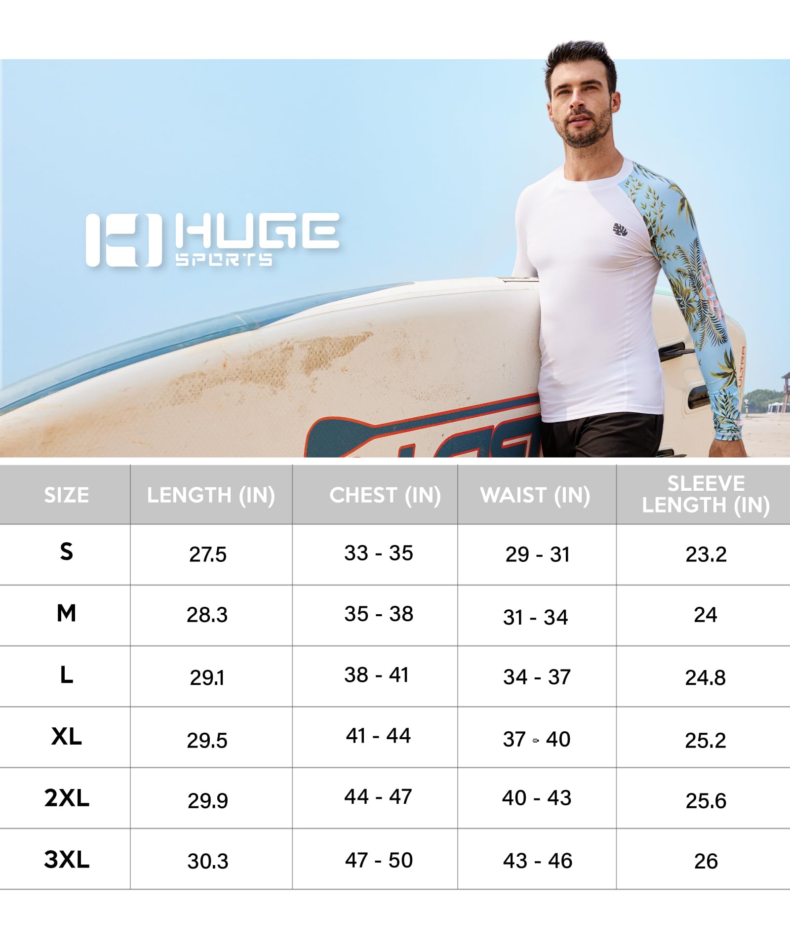 HUGE SPORTS Camisetas de Neopreno