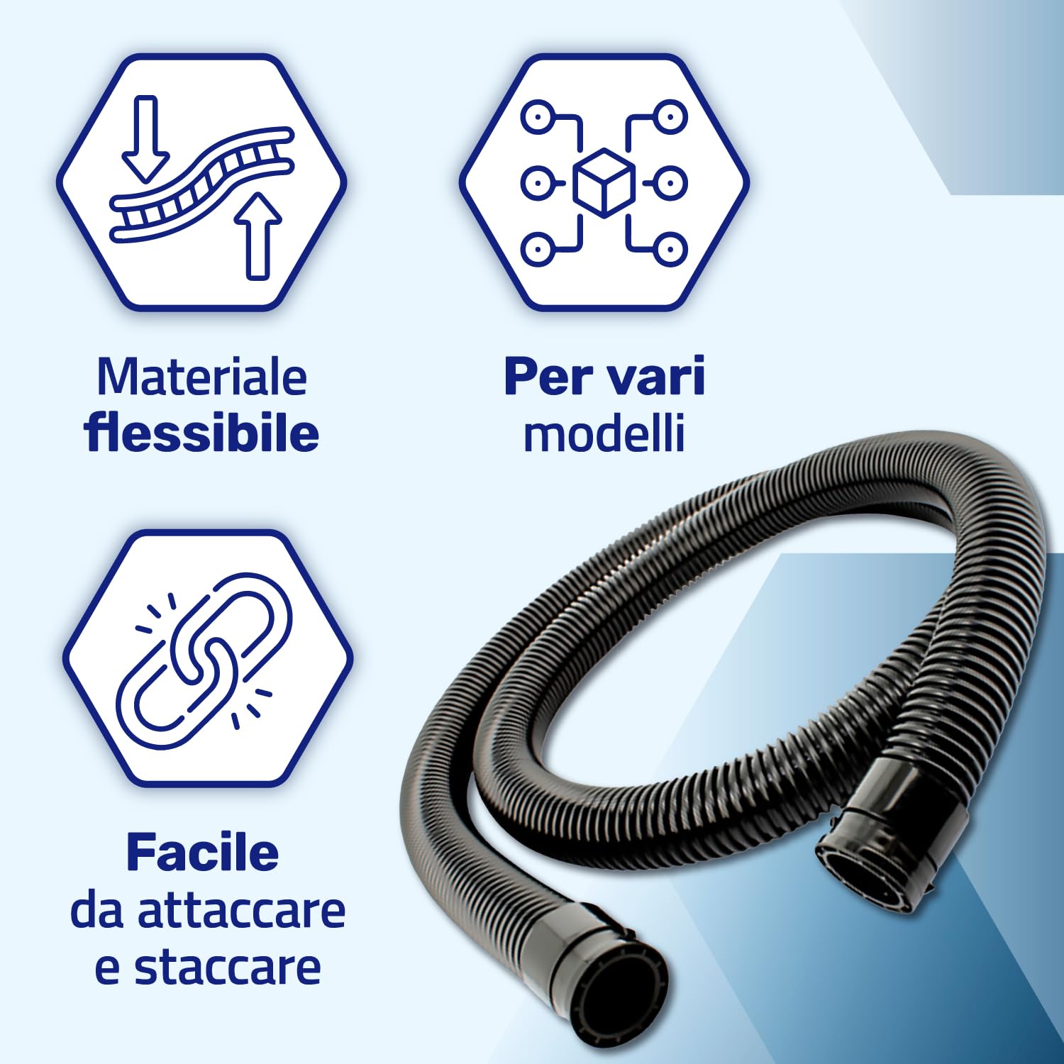 Spares2go Pipe Hose for Vax Pro V-100 Wash V-020 Pet 3-in-1