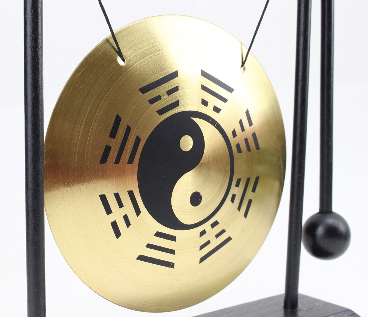 KT Zen stół Gong Taiji symbol feng shui medytacja biurko dzwonek dekoracja domu parapetówka gratulacyjny błogosławieństwo prezent sprzedawca USA