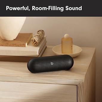 Beats Pill - Wireless Bluetooth Speaker with 20W Power Adapter - Matte Black
