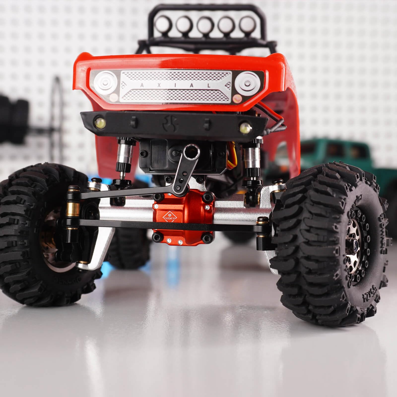 Kit d'engrenage d'essieu différentiel SCX24 en acier pour pièces de mise à niveau axiales SCX24