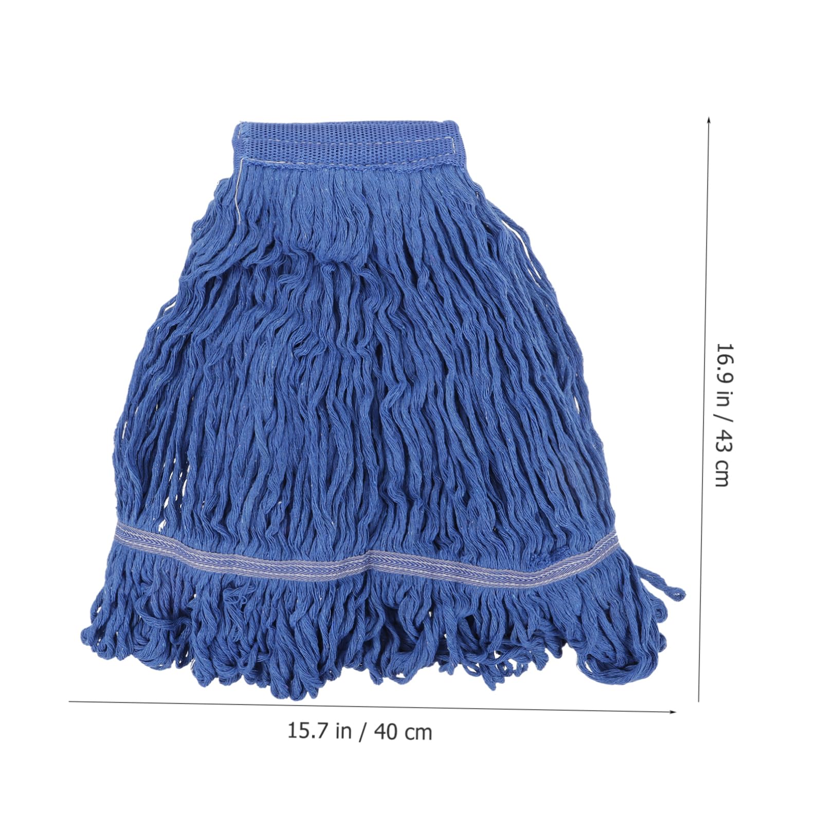 Cabilock Cotton Mop Head Replacement Industrial Mop Heads Mop Heads Replacement Tile Cloth Mop Refill Easy to Cle