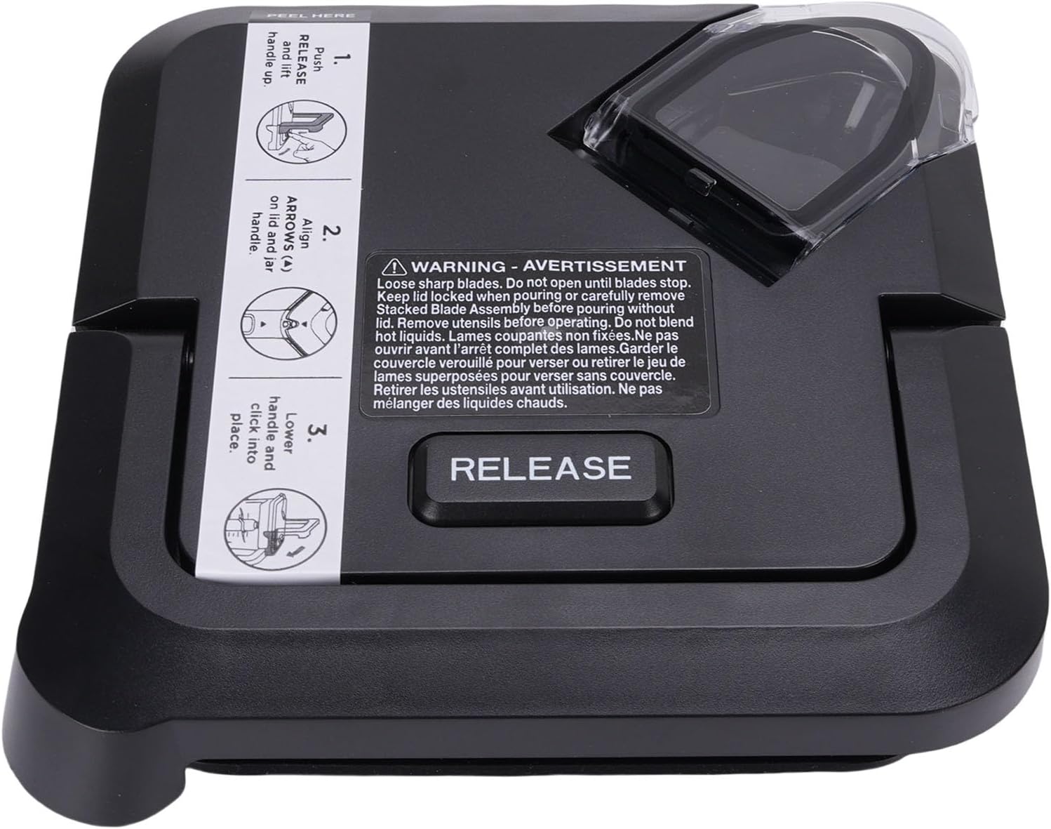 TOPINCN Blender Lid Replacement, Locking Lid Compatible with BL770 BL771 BL773, Premium Food Grade ABS Top Lid Cover for Blender, Specifically Designed for BL770 BL771 BL773 Blenders