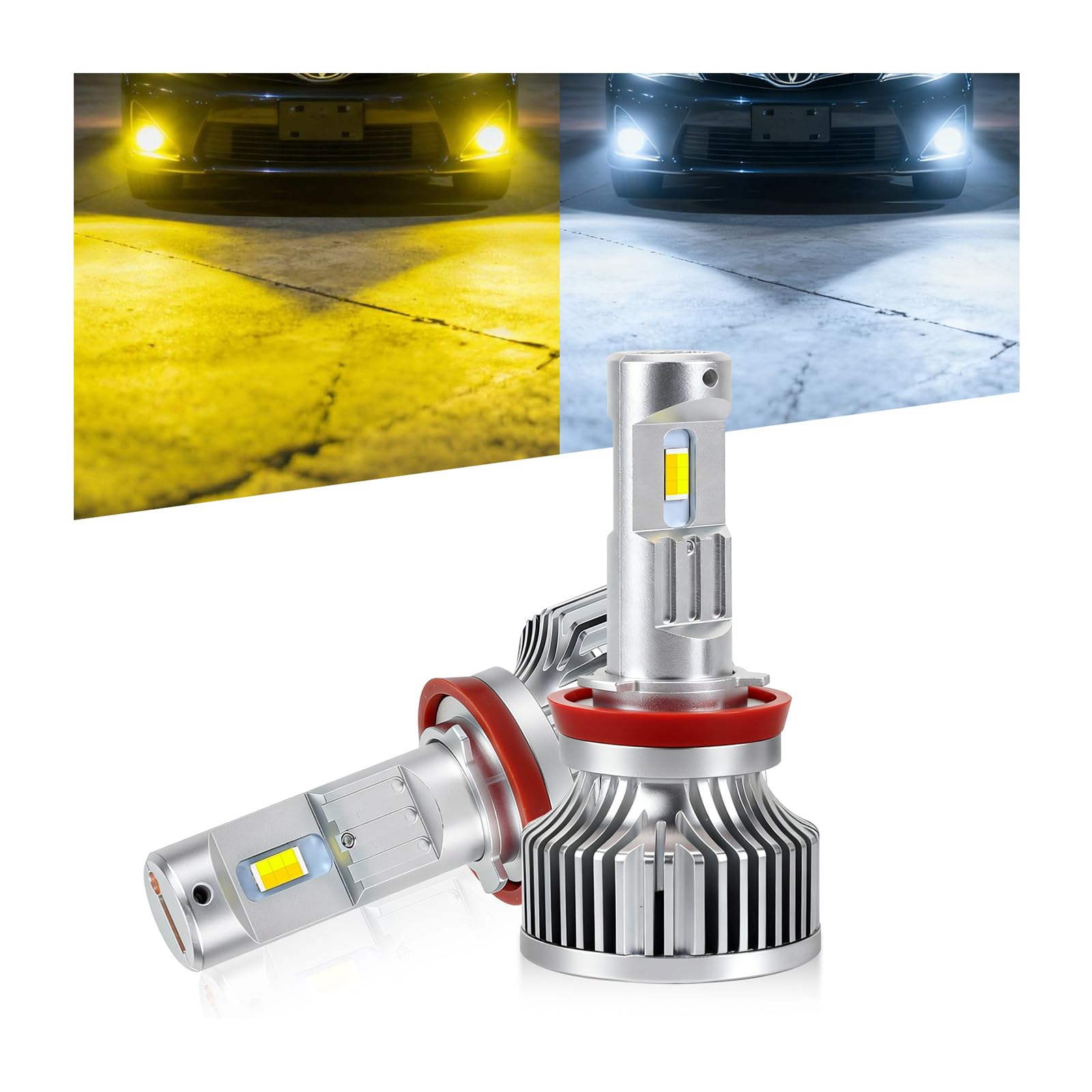 Amazon.co.jp: 【完全防水 超長寿命】OPPLIGHT H16 LED フォグランプ
