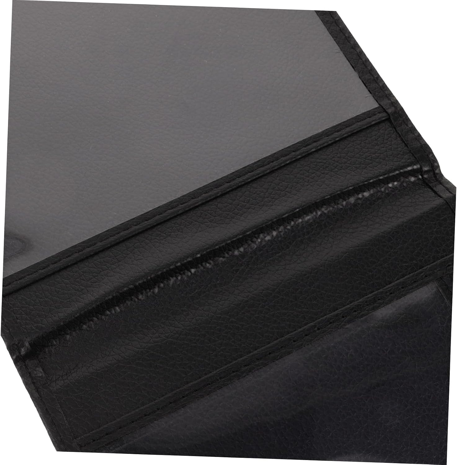 HOMSFOU Id Card Holder Sleeves Badge Holder Case Bus Cards Sleeves Disabled Card Id for Card Holder Wallet Disabled Certificate Holder Protector Key Tag Cover Greeting Black
