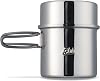 Esbit ESPT1000ST Outdoor Stainless Steel Pot, 33.8 fl oz 1,000 ml