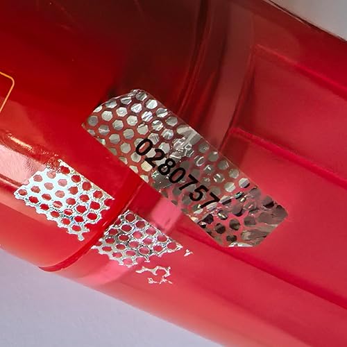 Miniatura 4 de 1200 piezas de etiquetas holográficas de seguridad con sellos de garantía, precintos de seguridad a prueba de manipulación con numeración secuencial