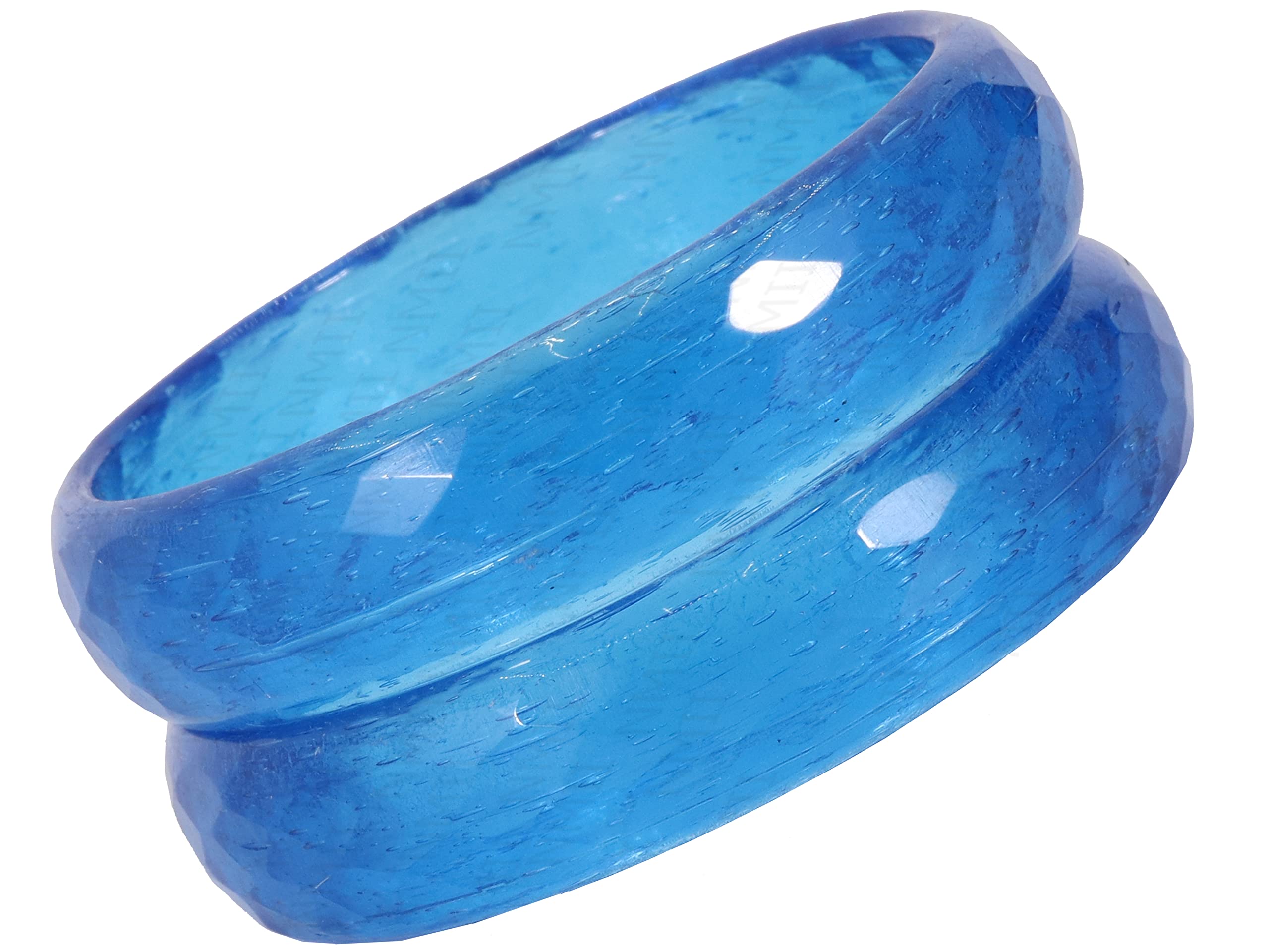 NMII Glass with Diamond Shaped Glossy Finished Bangle/Kada Set For Women and Girls, (SkyBlue_2.6 Inches), Pack Of 2 Kada Set (B09RKDHH5Z) Amazon Price History, Amazon Price Tracker