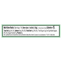 Vista 235 de 12 paquetes de 14 unidades cada uno; es decir, en total son 168 unidades de goma de mascar Trident Minty Sweet Twist sin azúcar sabor menta dulce.