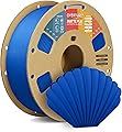 OVERTURE Filament PLA Matte 1.75mm Bleu, 1kg(2,2lbs) Neatly Wound Surface Mate Filaments pour Imprimante 3D FDM, Précision dimensionnelle +/- 0,02 mm (Bleu)