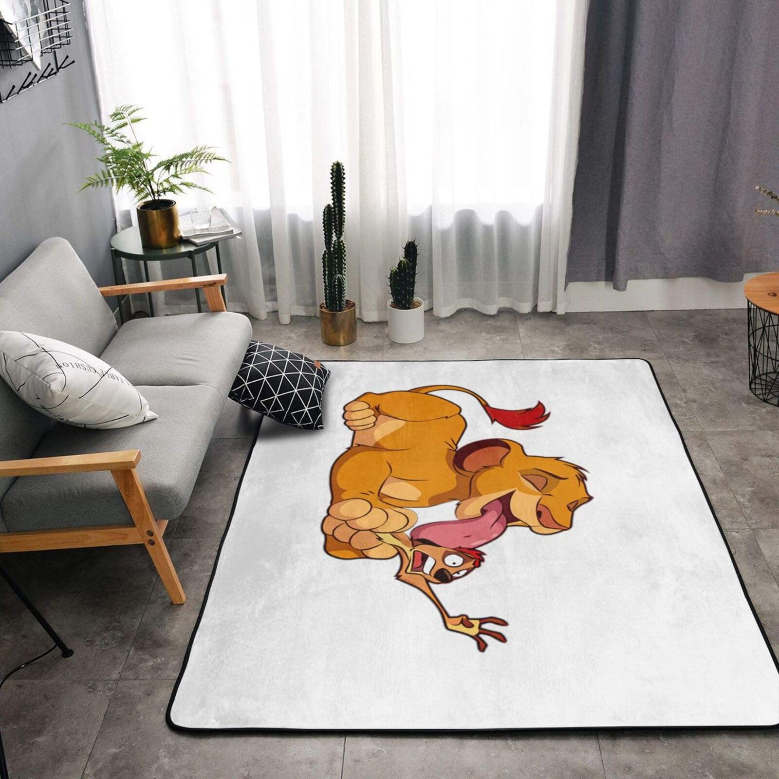 Amazon｜ライオンキング マット カーペット ラグ ラグマット 絨毯 玄関