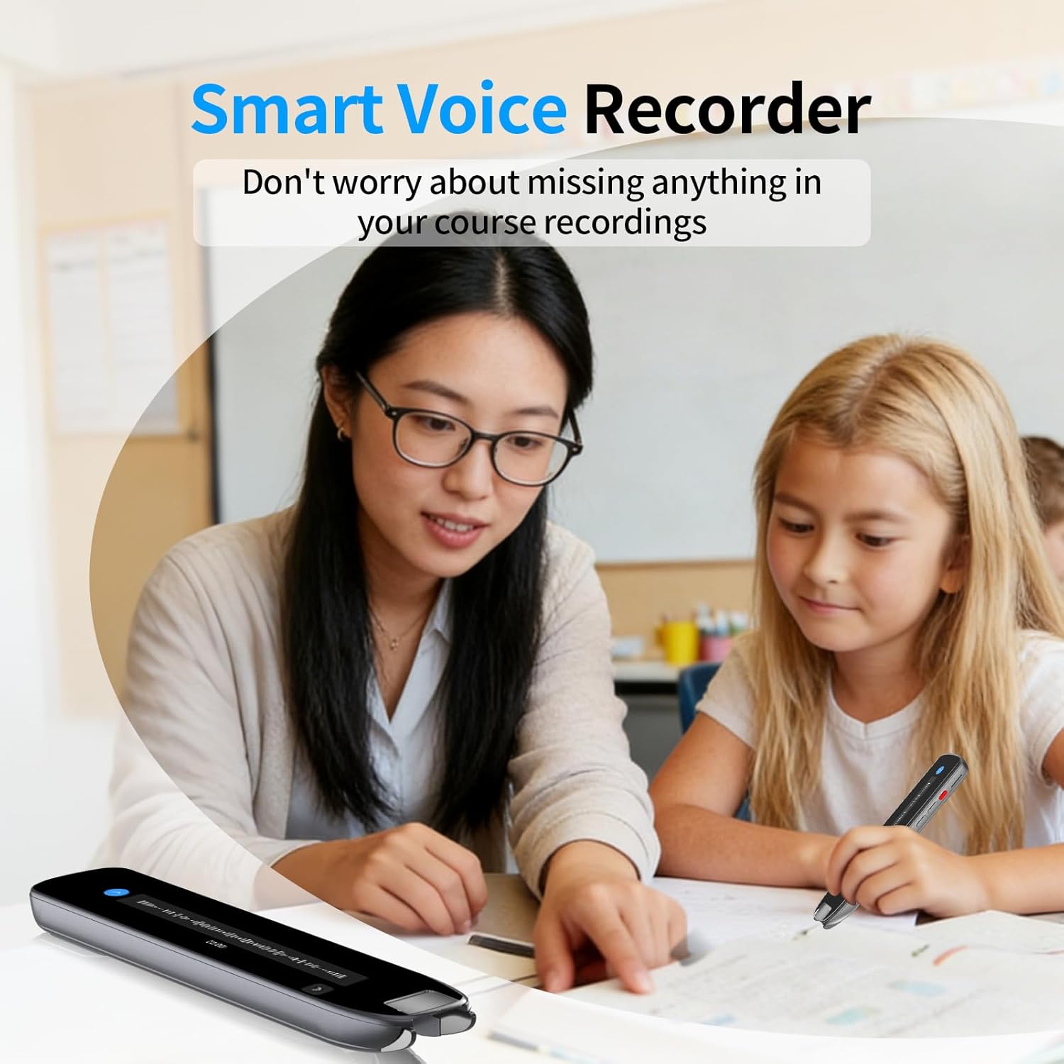 Language Translation Pen & Reading Pen, Scan Translator Device Dyslexia Tools, 142 Language Online Translate for Kids, Supports Speech & Scan to Text for Language Learners, Elderly, Students