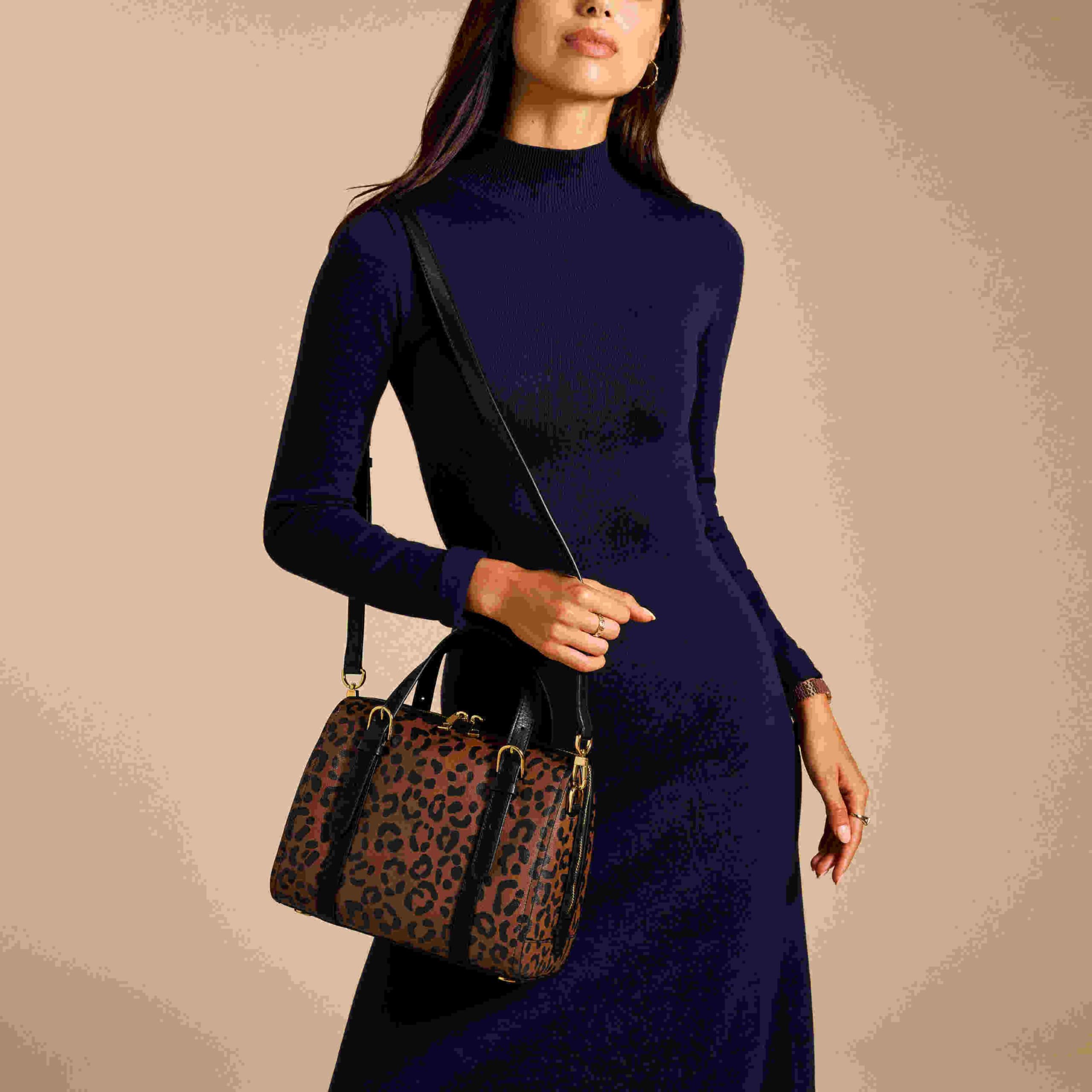 Fossil Carlie Satchel Handbag