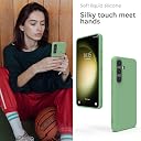 YATWIN Silicone Back Case for Samsung Galaxy S23, Soft-Touch Phone Back Cover for Samsung Galaxy S23 - Mint Green gallery image