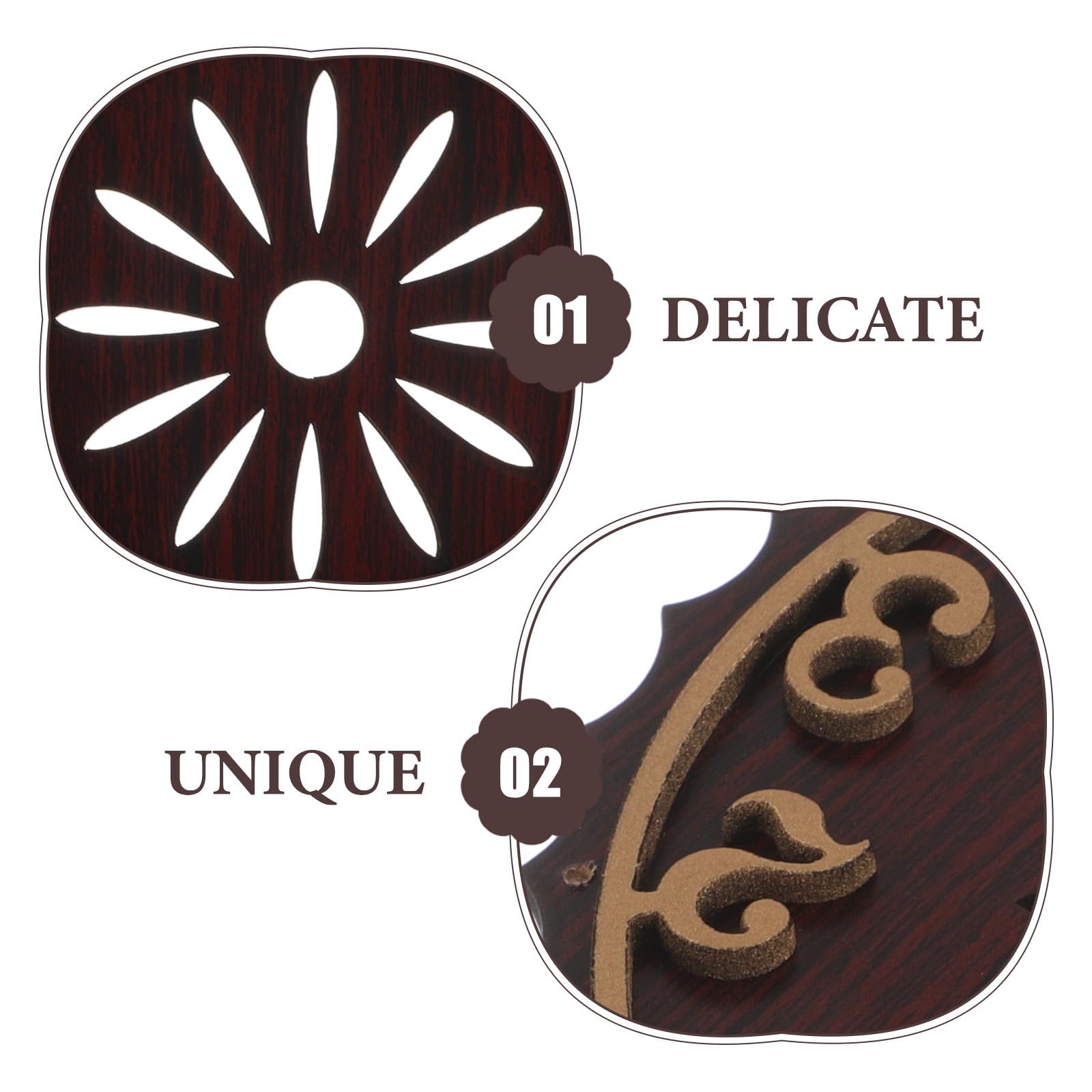 Esfera de Reloj de Cuco Vintage de Plástico Instalación Fácil y Cronometraje Preciso para Reloj de Pared Elegante y Sofisticado