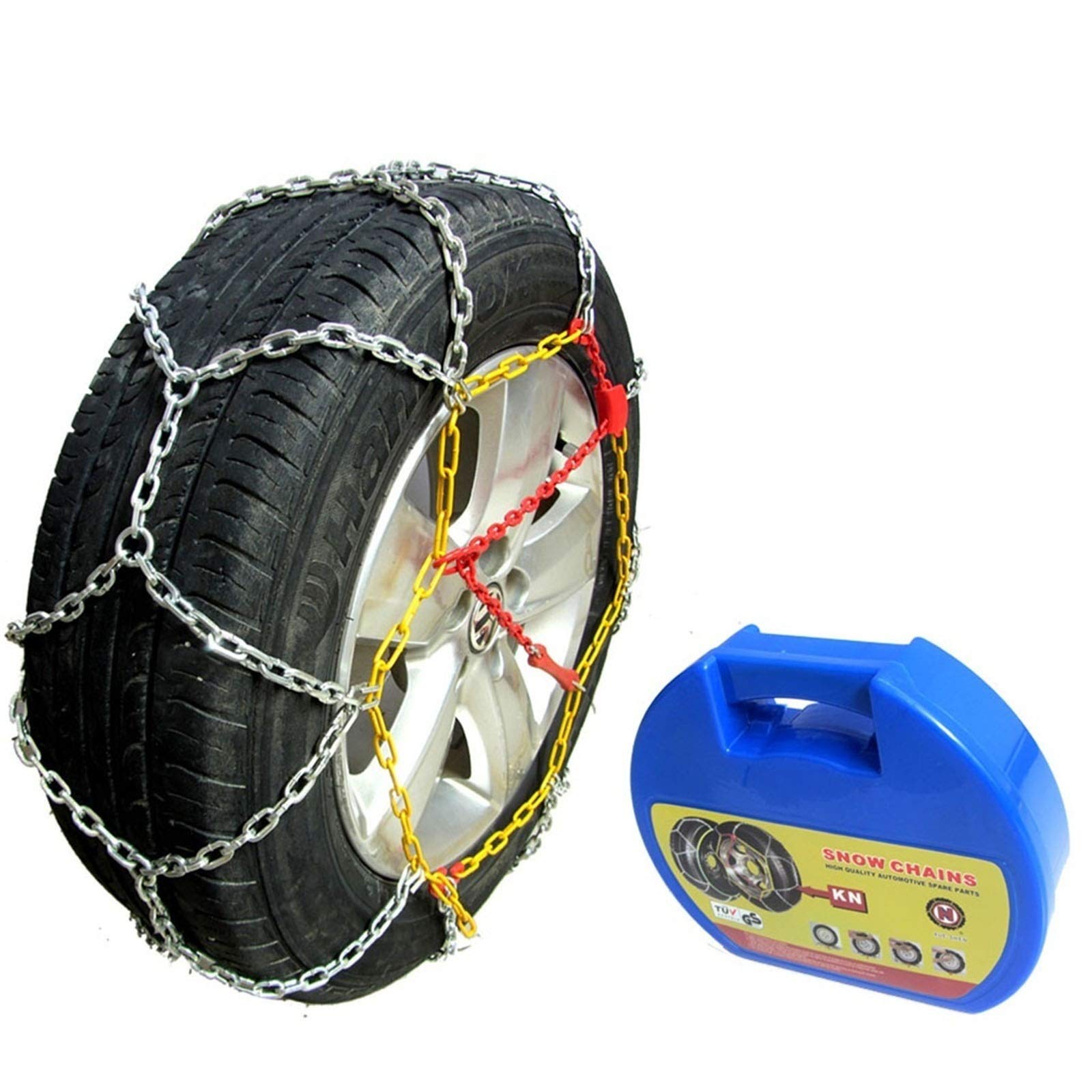 タイヤチェーン　2本セット　 ADVANCE スノーアドヴァンス SA-29 Amazon.co.jp: Kn130 タイヤ金属チェーン 滑り止め 12 mmアンチ