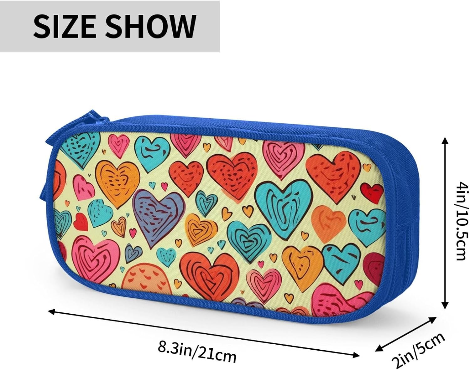Cute Pencil Case Large Capacity Pencil Bag For Women Men Pen Pounch image 3
