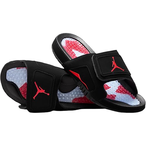Nike Jordan Hydro VI Retro Slides (Black/Infrared 23)