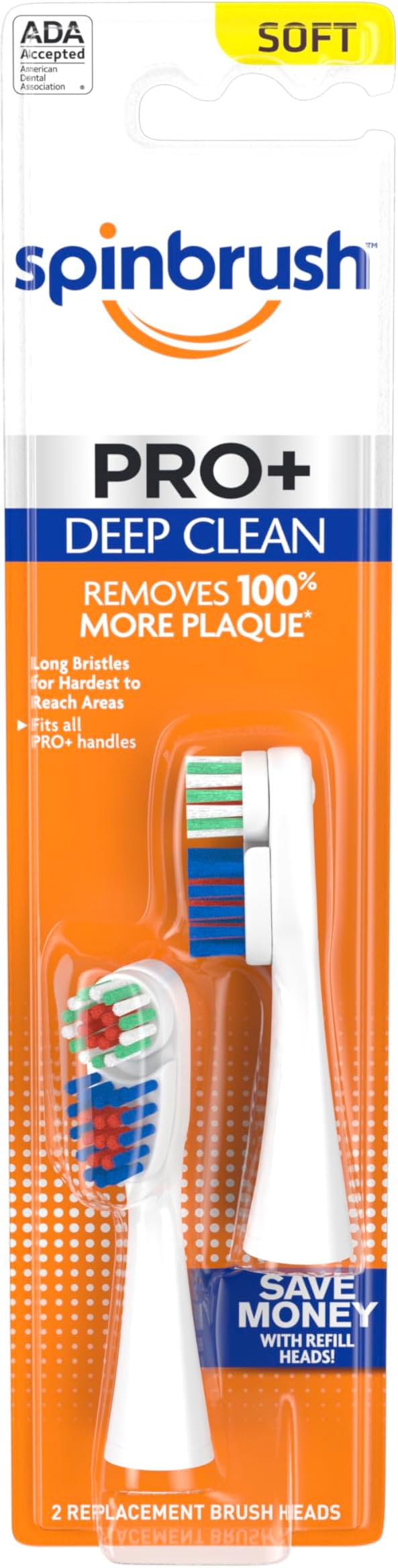 Truly Radiant Toothbrush, Deep Clean, Refill