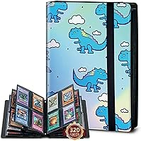 Vista 34 de Rossy Carpeta de 4 bolsillos, 400 tarjetas, álbum de colección comercial, bolsillos de doble cara, para deportes, béisbol, cerdo rosa