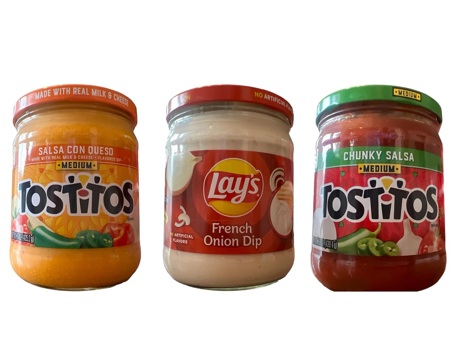 Lay's & Tostitos Medium Assorted Salsas and Dips Variety