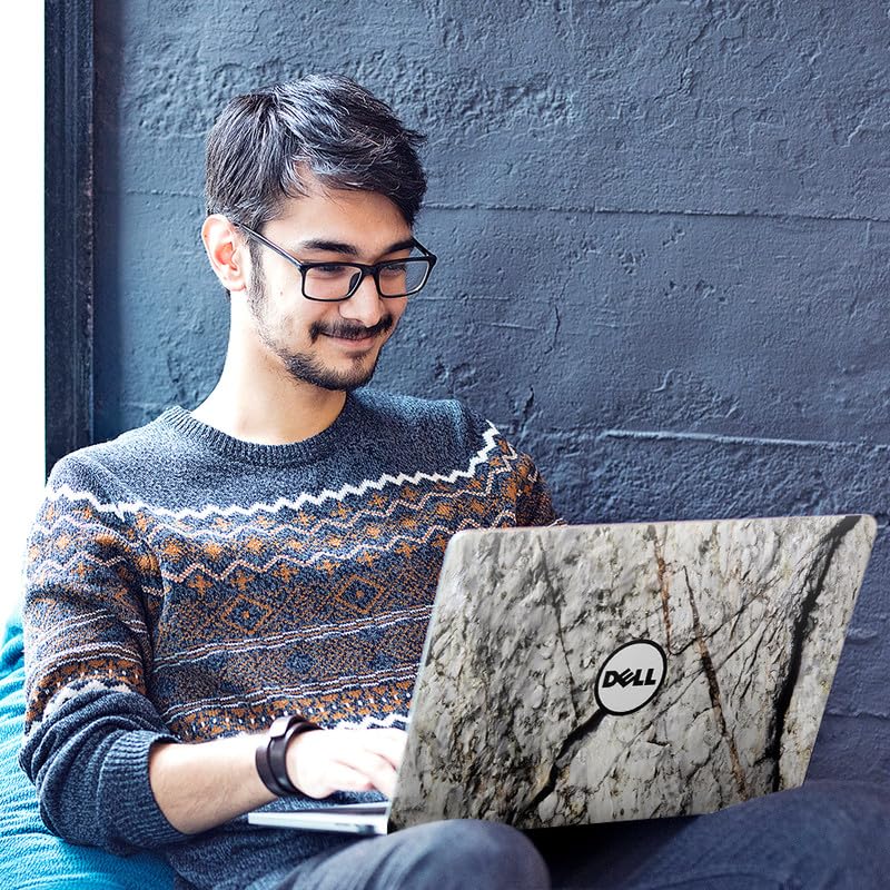 Image of Galaxsia DL231 Top+Wrist Pad Vinyl Laptop Skin /Sticker /Cover for 13 to 13.3 Inches Laptops Laminated-Removable-HD Quality Compatible for Dell (13x9.2 Inches)