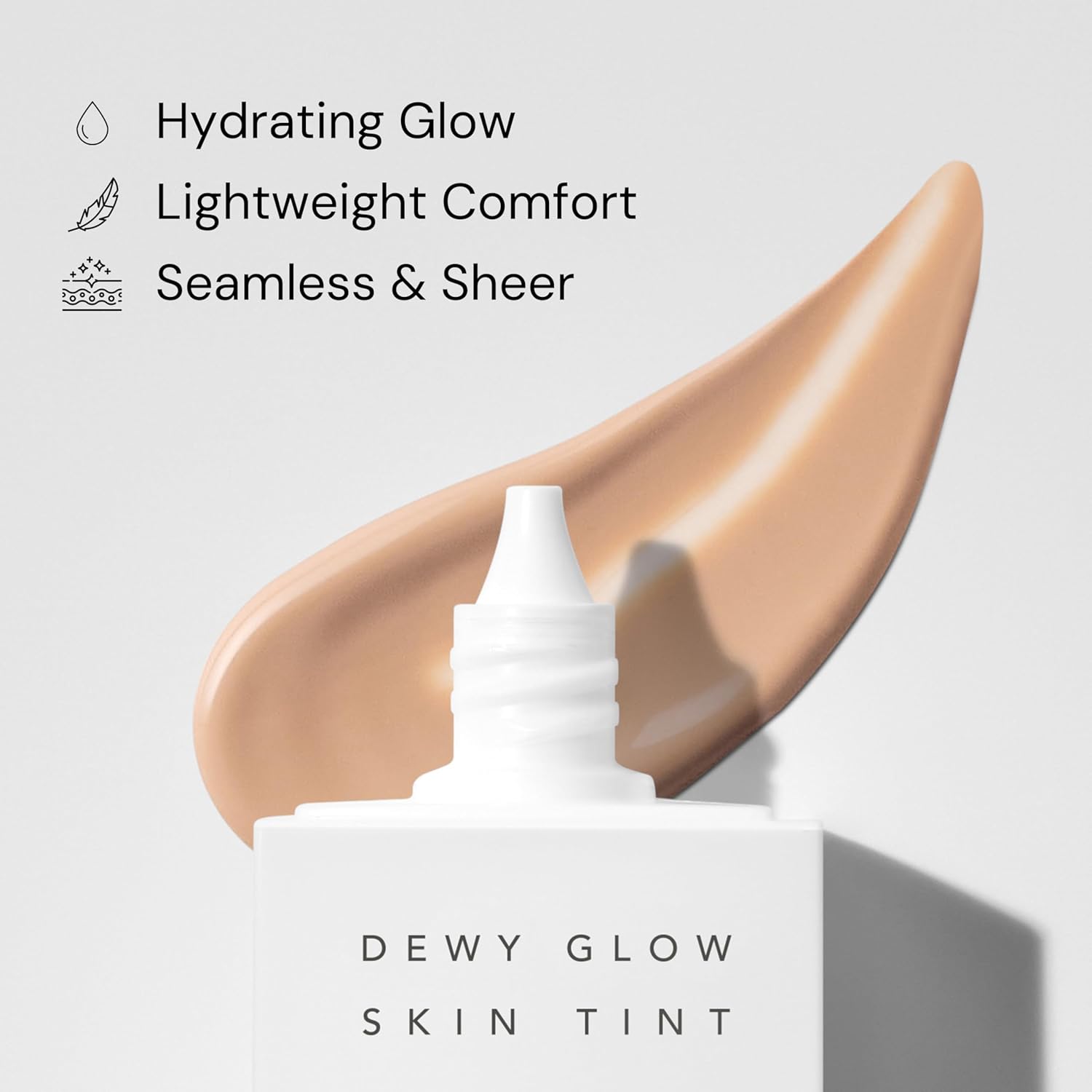 THANK YOU FARMER Dewy Glow Skin Tint, Long-Lasting Tinted Moisturizer, Light coverage, Vitamin B3, Niacinamide, Adenosine, Korean Beauty Dermatologist Tested, Tan, 1.75 fl oz - Image 3