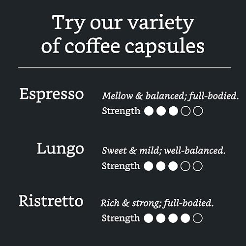 Miniatura 4 de Marca Tienda - Cápsulas Solimo Ristretto de 50 unidades compatible con cafeteras originales Nespresso