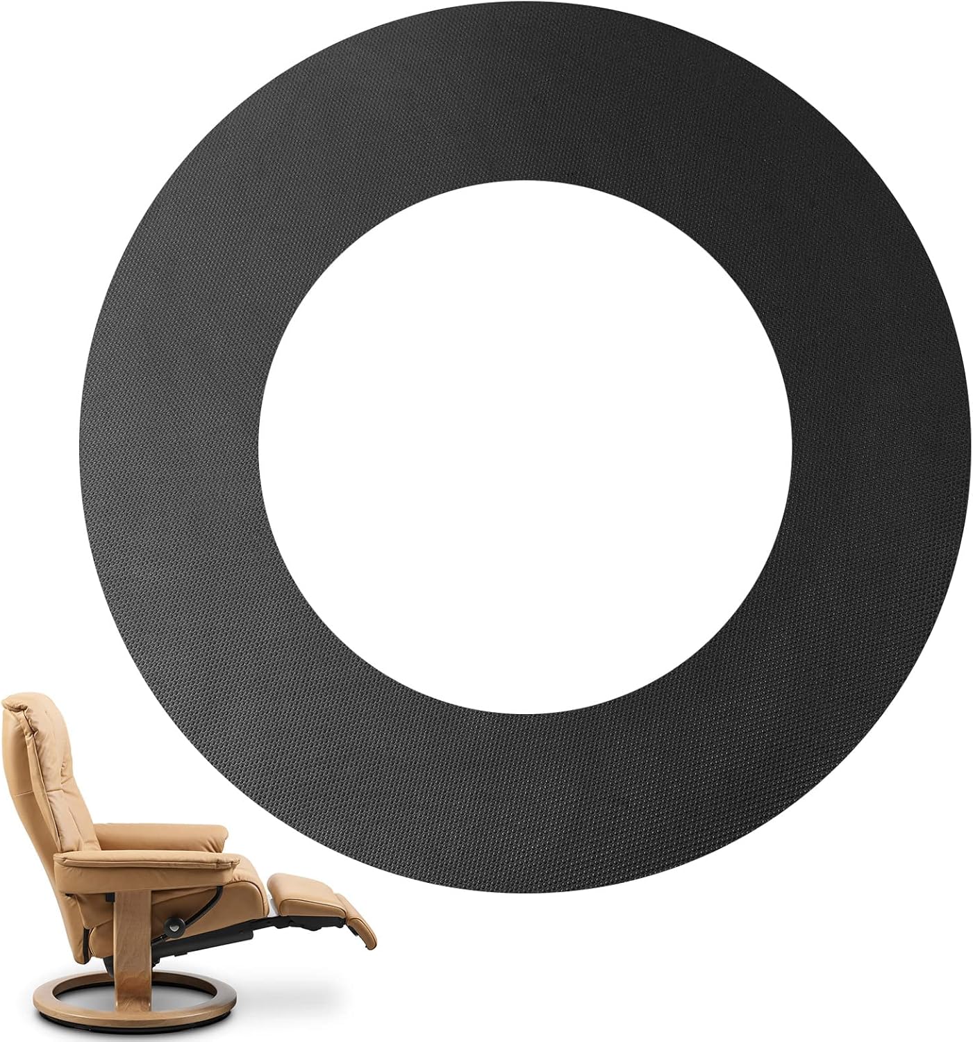 Non Skid Round Furniture Pads for Recliners, Gripper Pads