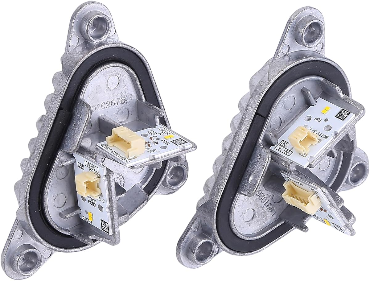 Yellow Angel Eyes DRL LED Boards Stabilizer Fit for BMW F23 F22 F87 M2 230i 2018-2021 Left& Right Daytime Running Light Adaptive Headlight DRL Boards 63117494851 63117494852, 2PCS