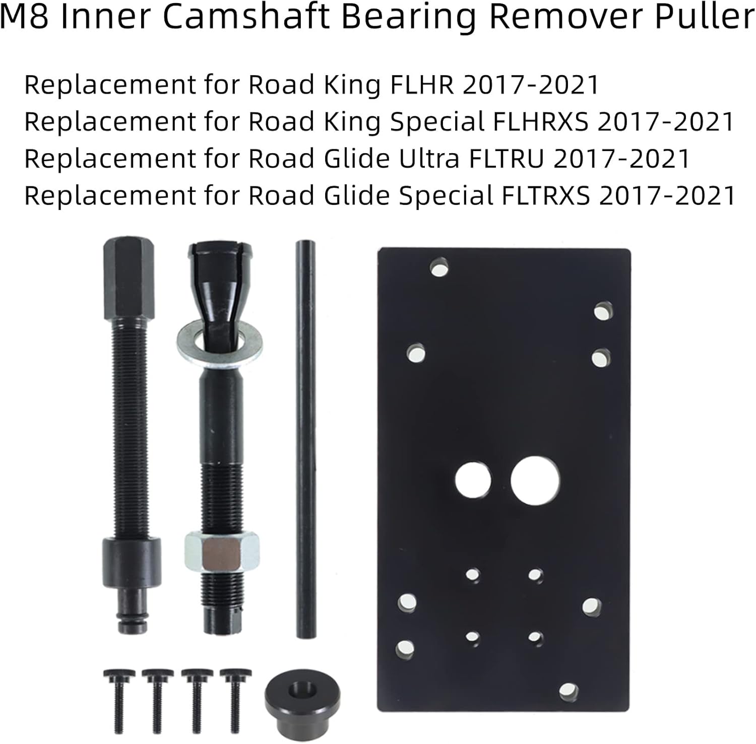 waltyotur Motorcycle M8 Inner Camshaft Bearing Remover Puller And Installer Tool