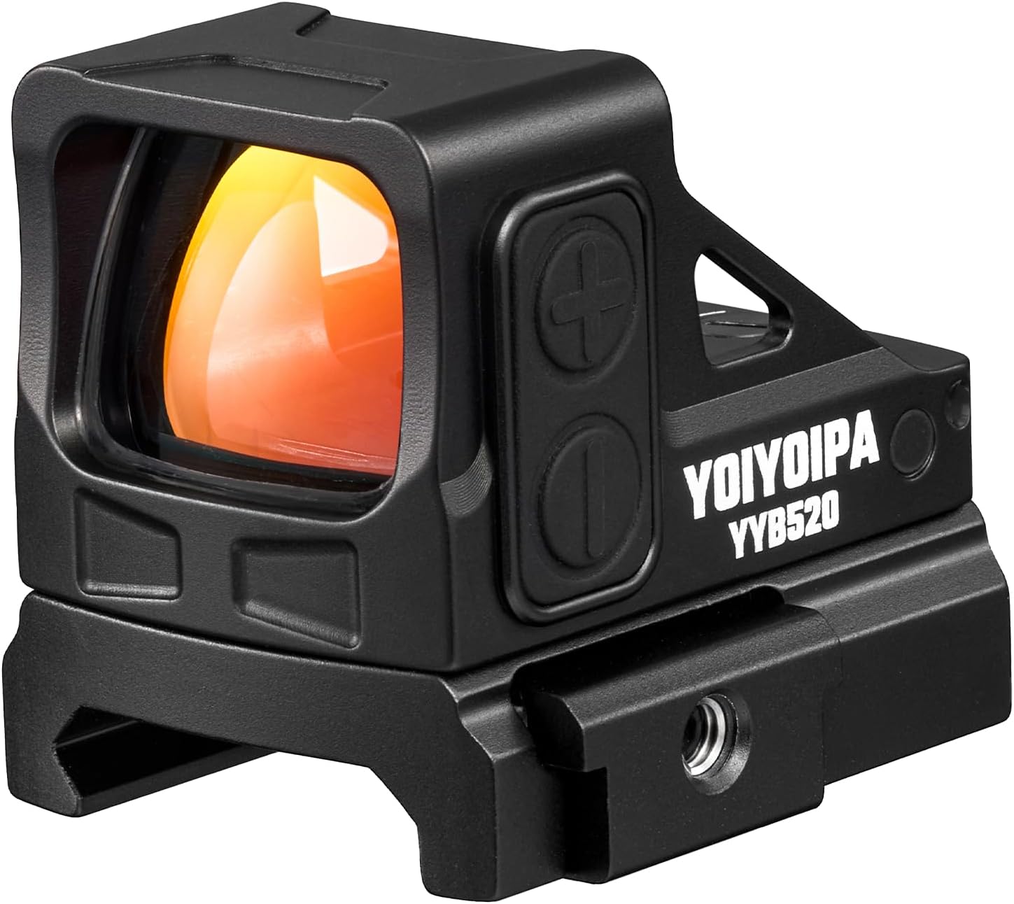 YYB520 RMSc/RMS/RMR Red Dot Sight for Pistol - 3000G Shock-Proof/IPX7/Motion Activation/Side Batt Comp/Multi-reticle/11 Illumination/Prem Opt Glass/Incl MOS & Picatinny Adptr Plates