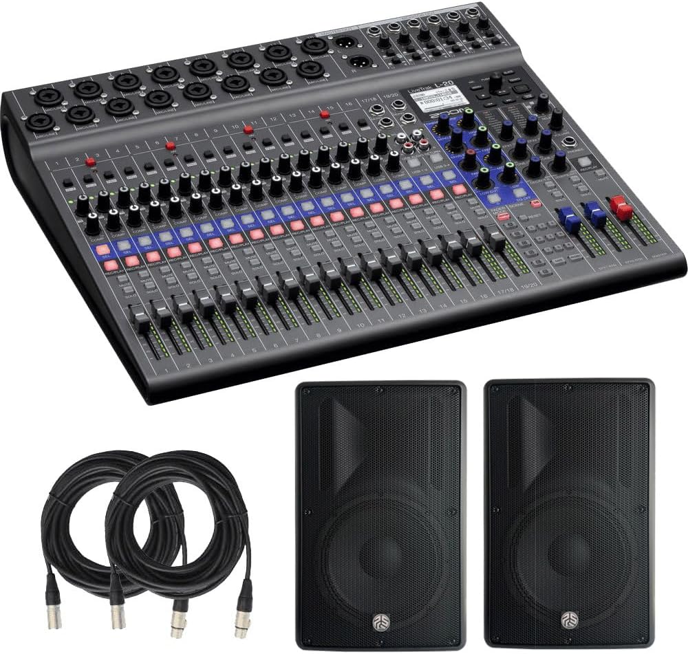 Zoom LiveTrak L-20 – 20-Input Digital Mixer Armenia Ubuy