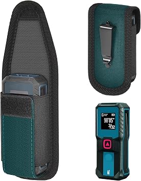 Laser Measuring Tool Case for Bosch Laser Measure GLM100-23/ GLM165-40 Blaze Level Distance Measure, Also Fit for MiLESEEY 229ft Digital Tape Device Bag only
