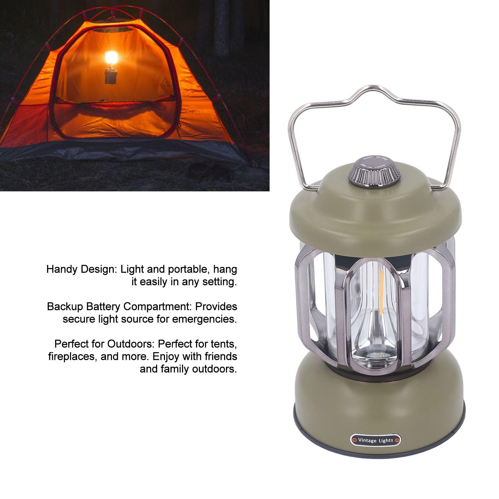 HOHXFYP Lanterne De Camping À LED, Lanterne De Camping