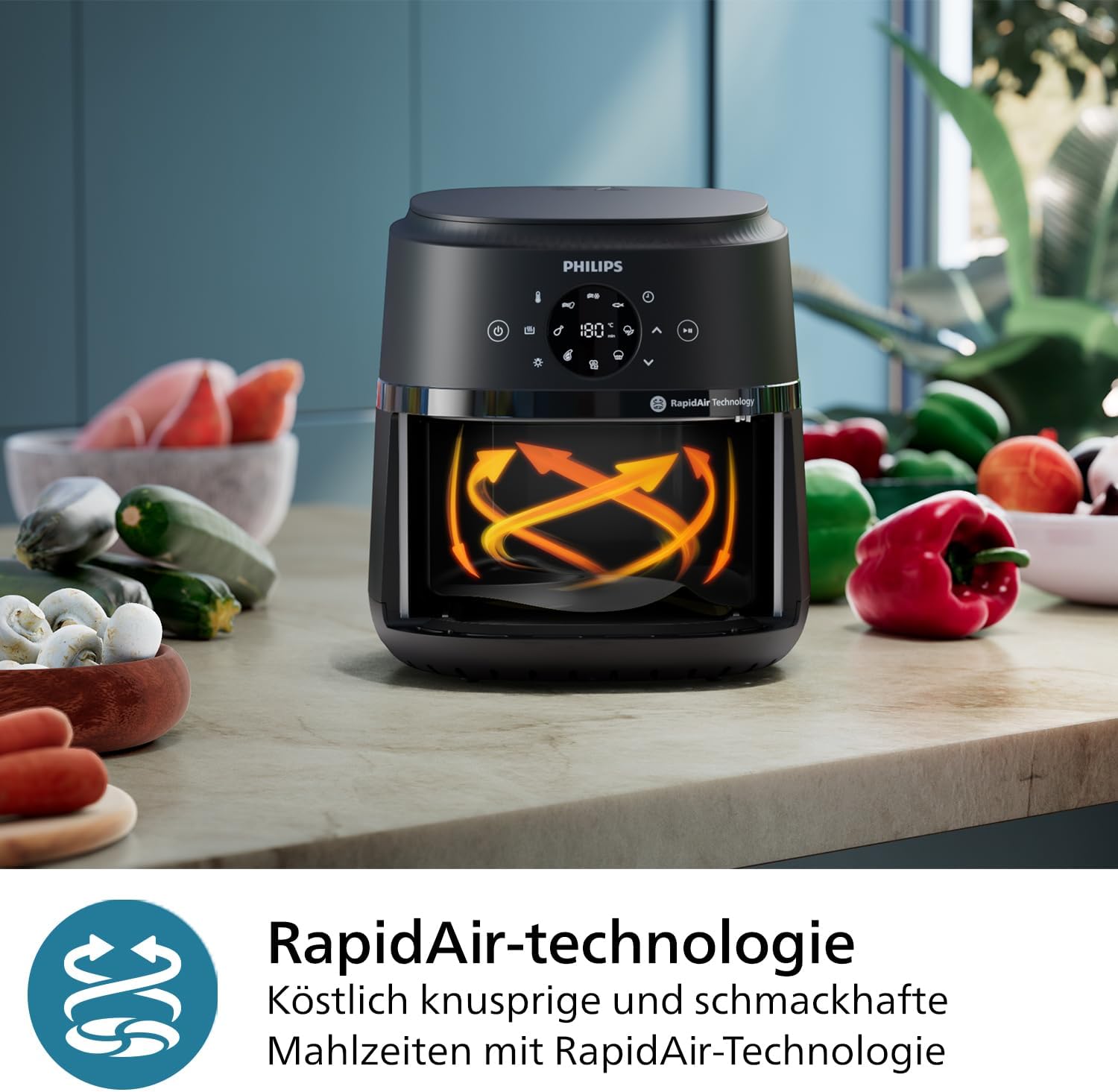 Philips Airfryer 2000 Series használat közben