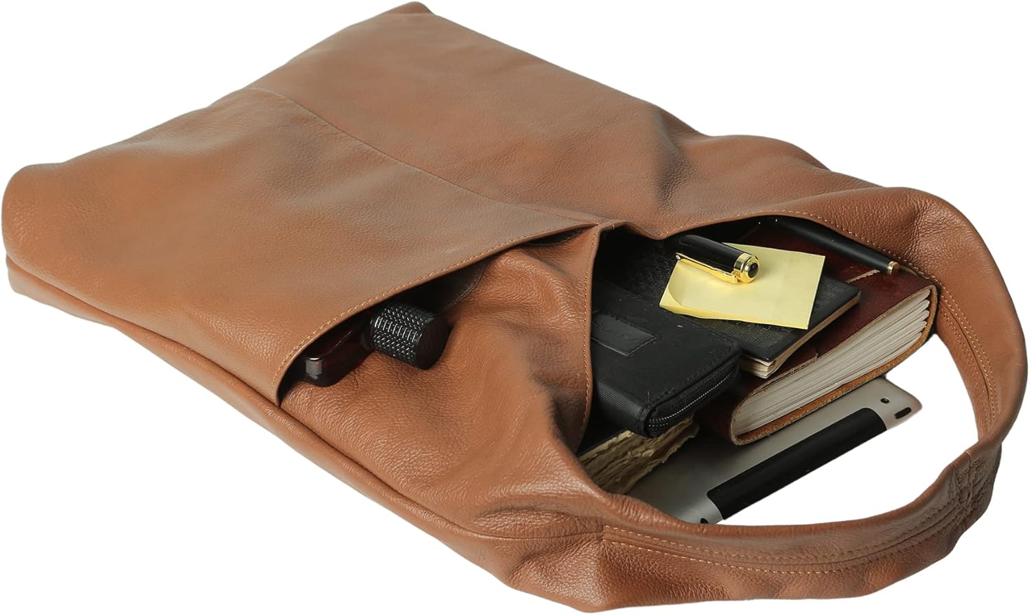 Leather Tote Bag for Women - Multipurpose Hobo Carry Shoulder Bag by KPL - Image 7