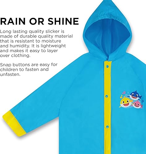 Miniatura 6 de Nickelodeon Conjunto de paraguas y poncho para niños, ropa de lluvia para niños de 2 a 3 años o niños de 4 a 5 años