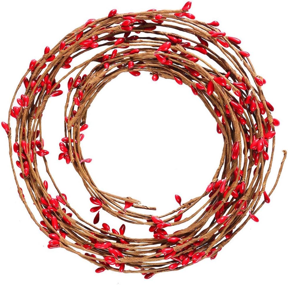 Amazon.com: Artificial Pip Berry Garland for Decor - 18 Feet Long