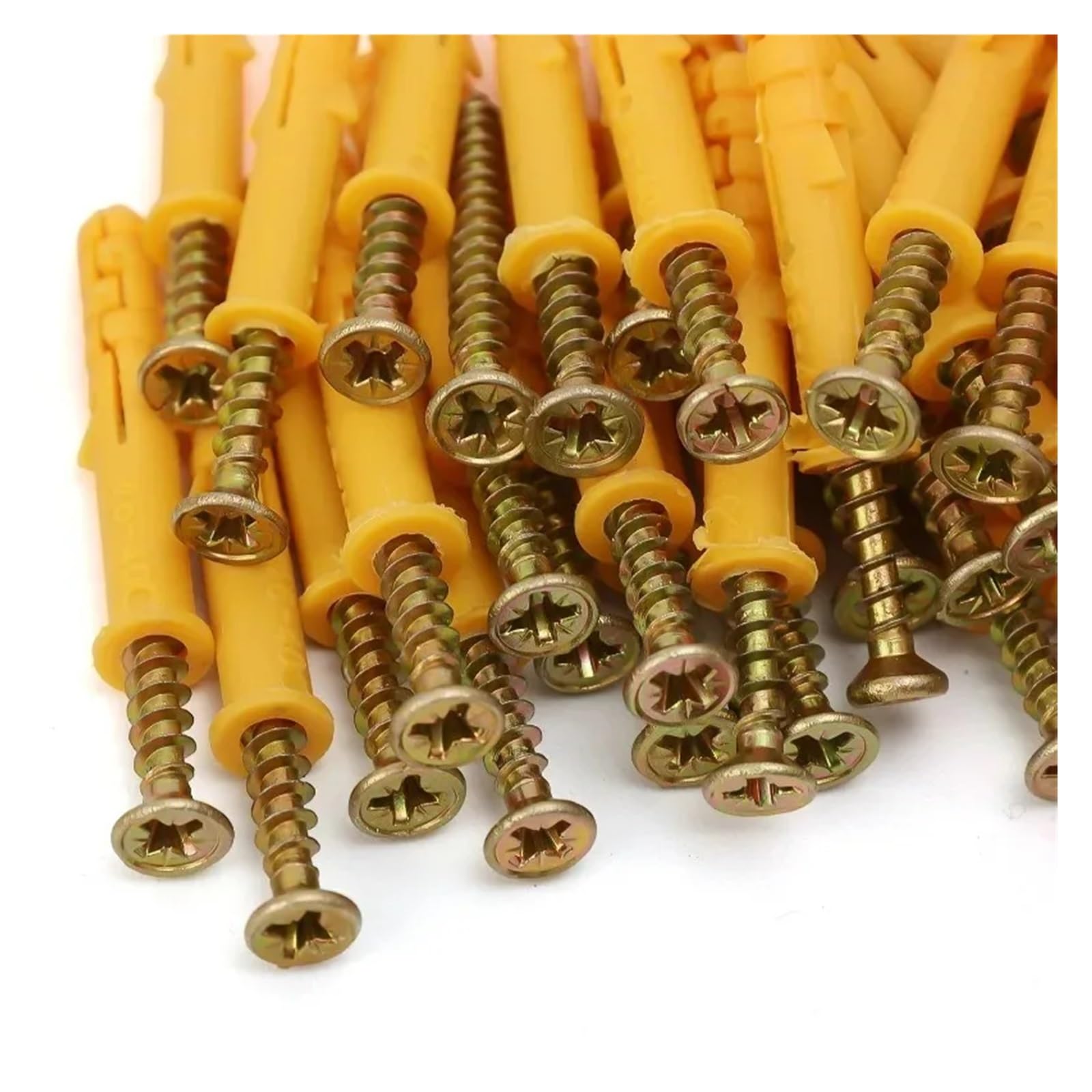Vite ad espansione autofilettante Viti for tubi in plastica Tassello di ancoraggio Tasselli a muro Kit(50 set(1bag),M6x80)