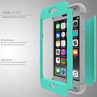 Vista 3 de Funda iPod Touch 5, iPod Touch 6, funda resistente a impacto fuertes SLMY (TM), funda protectora para iPod Apple Touch 5ta y 6ta
