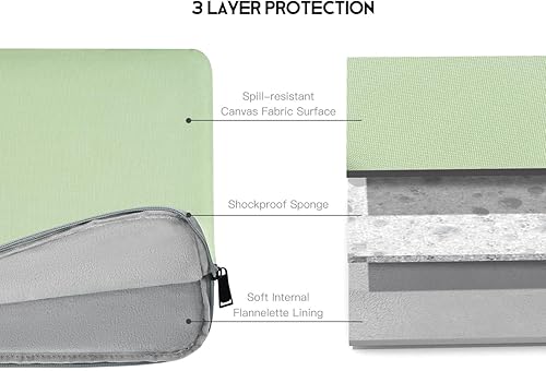 Miniatura 10 de Bolsa para portátil de 15.6 pulgadas con asa para ASUS Vivobook 15, HP ENVY x360 15.6", Acer Chromebook 15Aspire 5 Slim, Lenovo ideapad 3 15.6, Dell