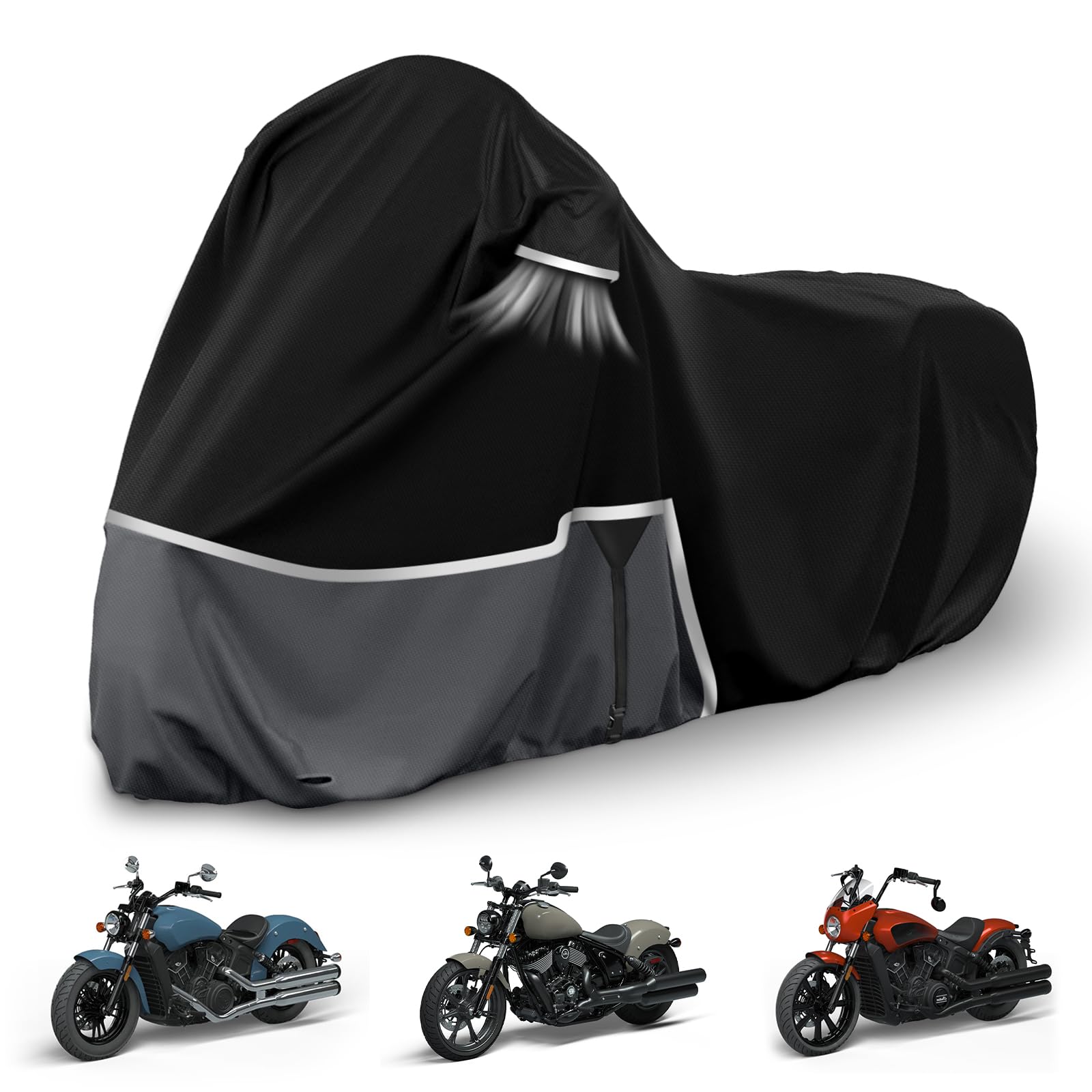 Waterproof Motorcycle Cover Replace for Indian Scout/Scout Bobber/Chief