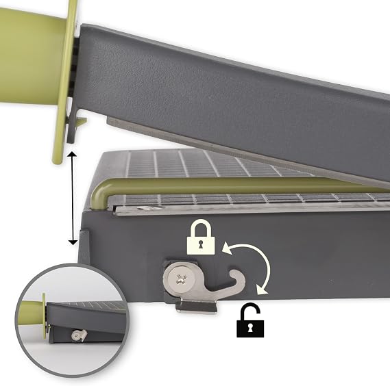 Swingline Paper Cutter, Guillotine Trimmer, 12 Cut Length, 10 Sheet Capacity, ClassicCut Lite (9312)