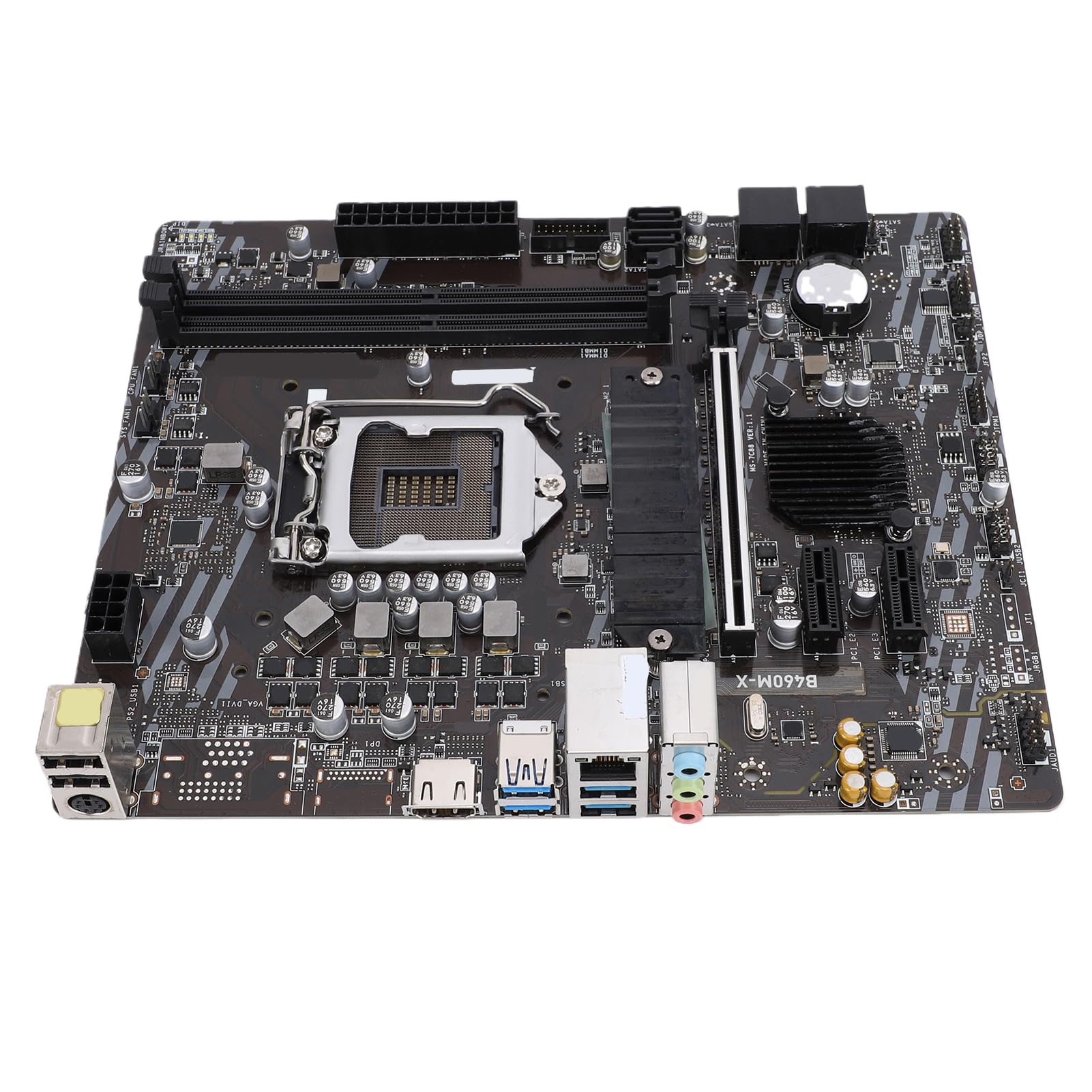 VBESTLIFE Placa Base para Juegos B460M LGA 1200 con Ranuras Duales DDR4